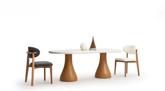 Product img 2, Lina Ahşap Ayaklı Yemek Odası Takımı